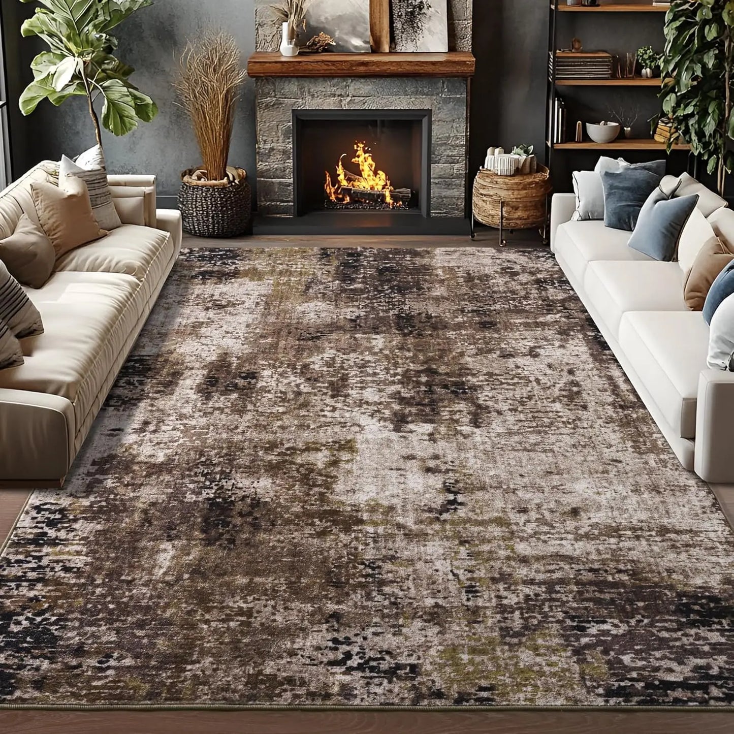 Modern Abstract Area Rug