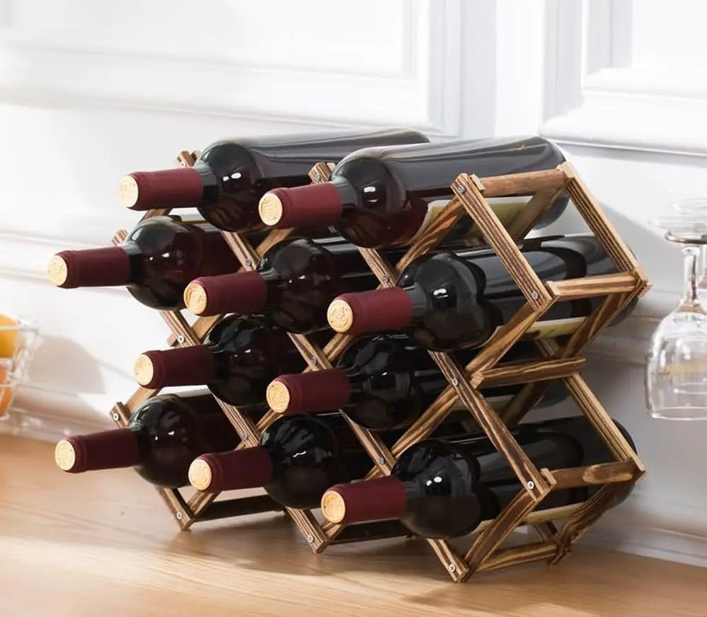 Freestanding Stackable Wine Rack