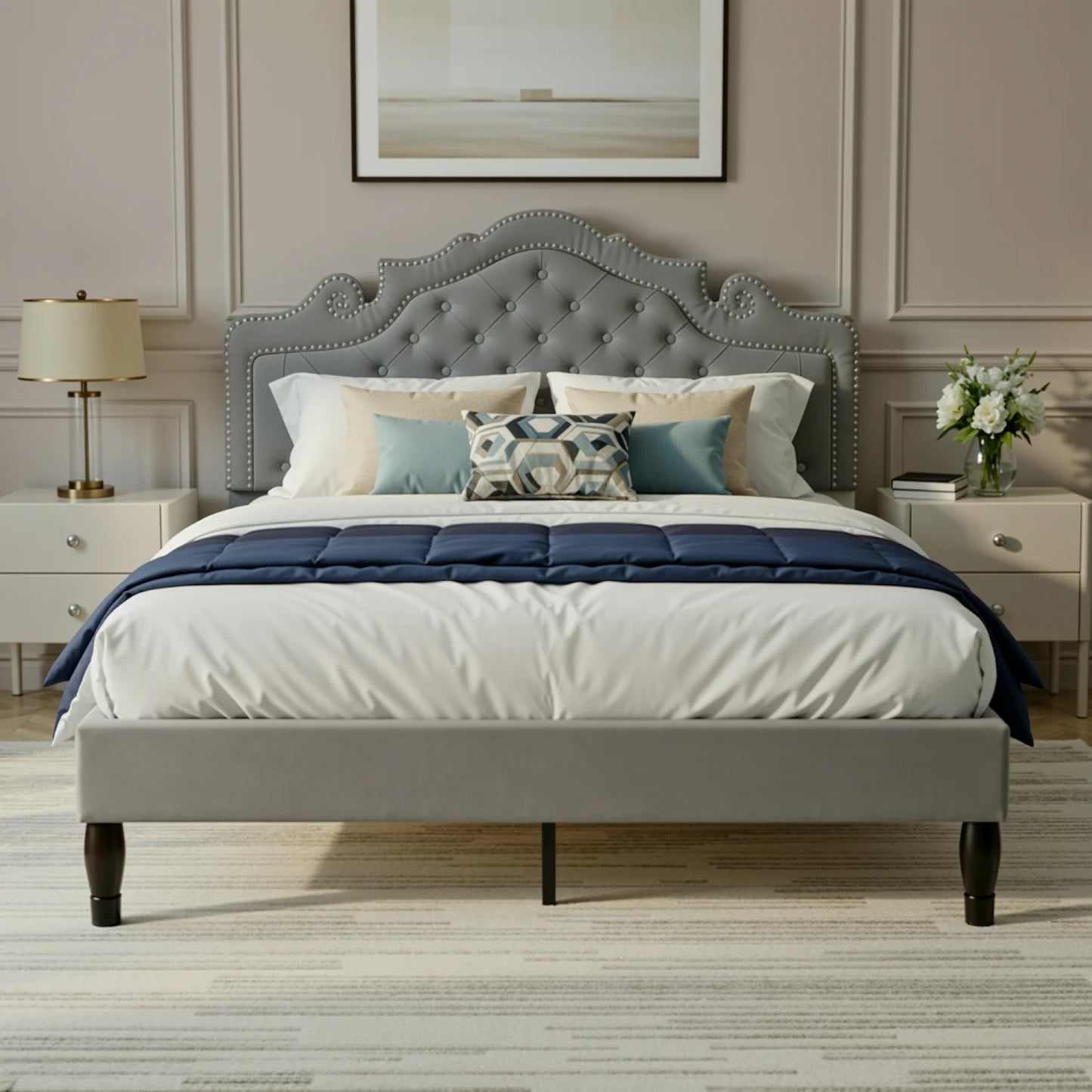 Velvet Bed Frame