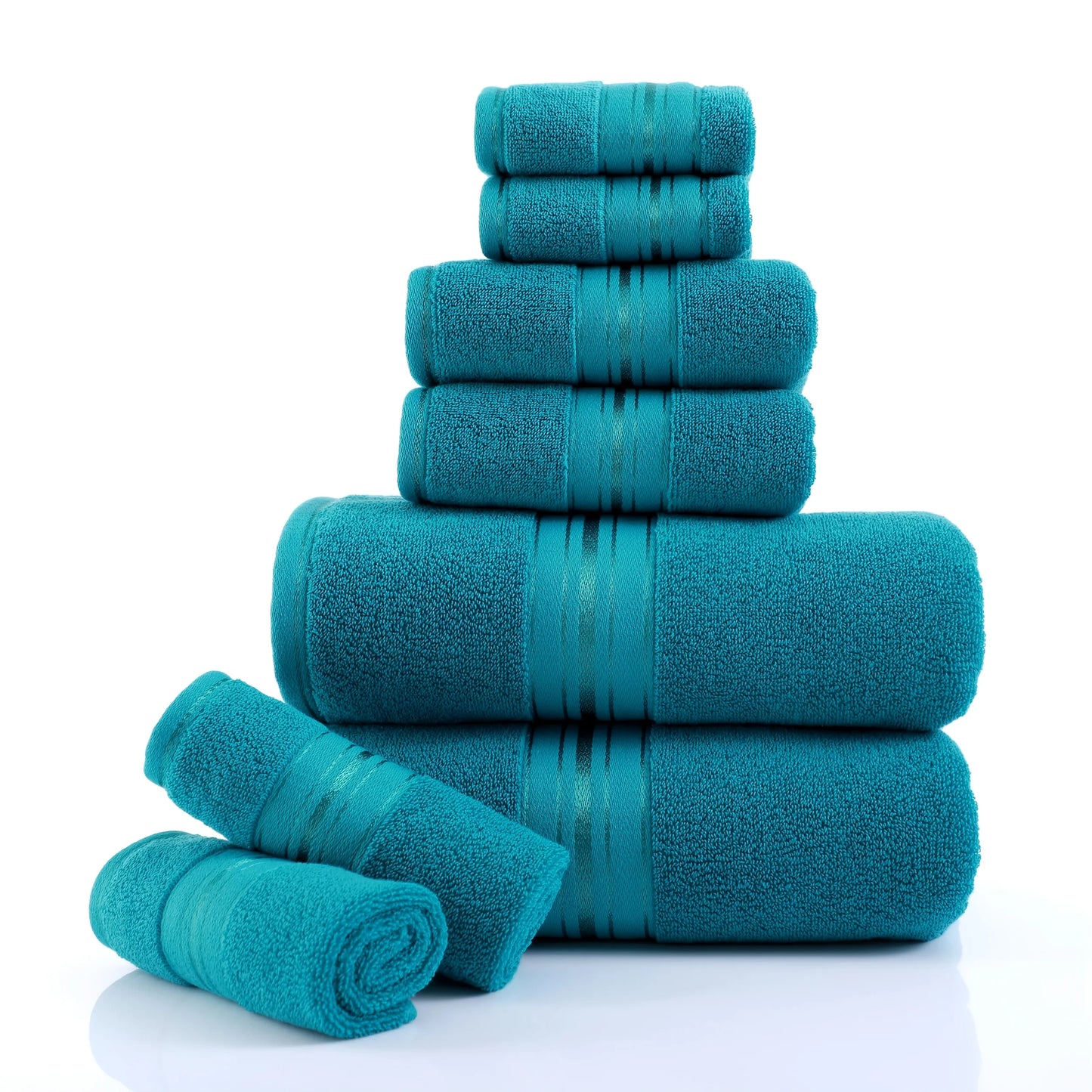 Set of 8 Bath Towels