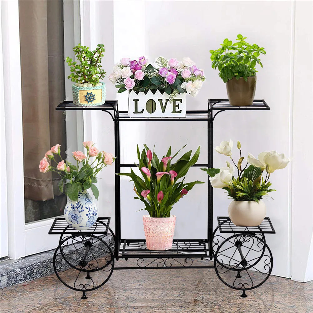 Large Metal Plant Stand 6 Tier