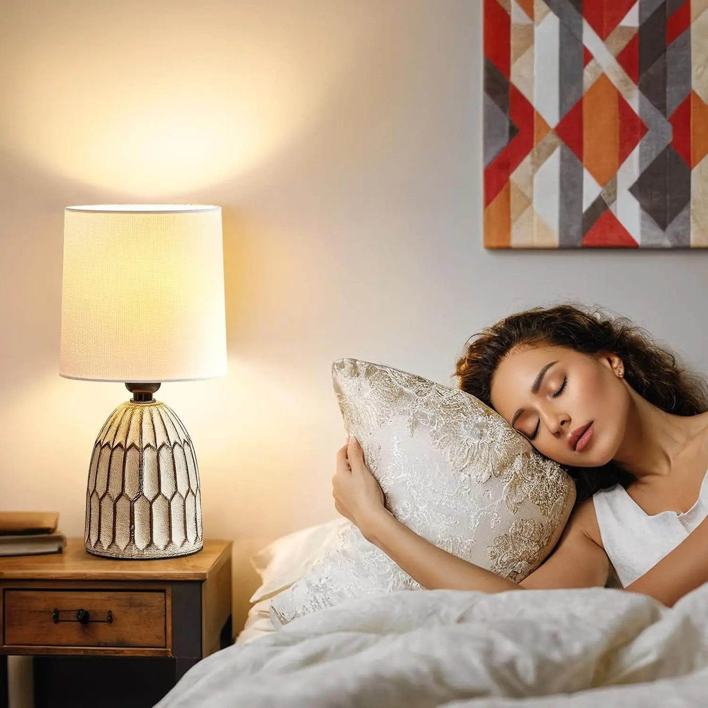 Ceramic Table Lamps Set of 2