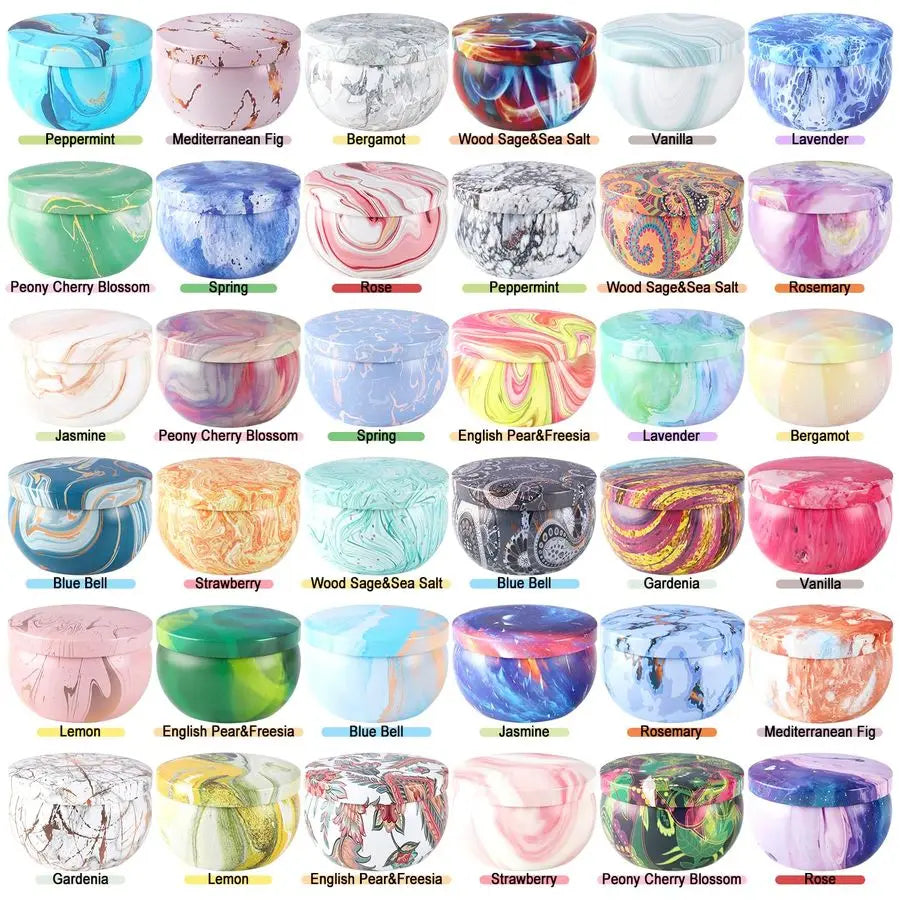 36 Pack Aromatherapy Candles