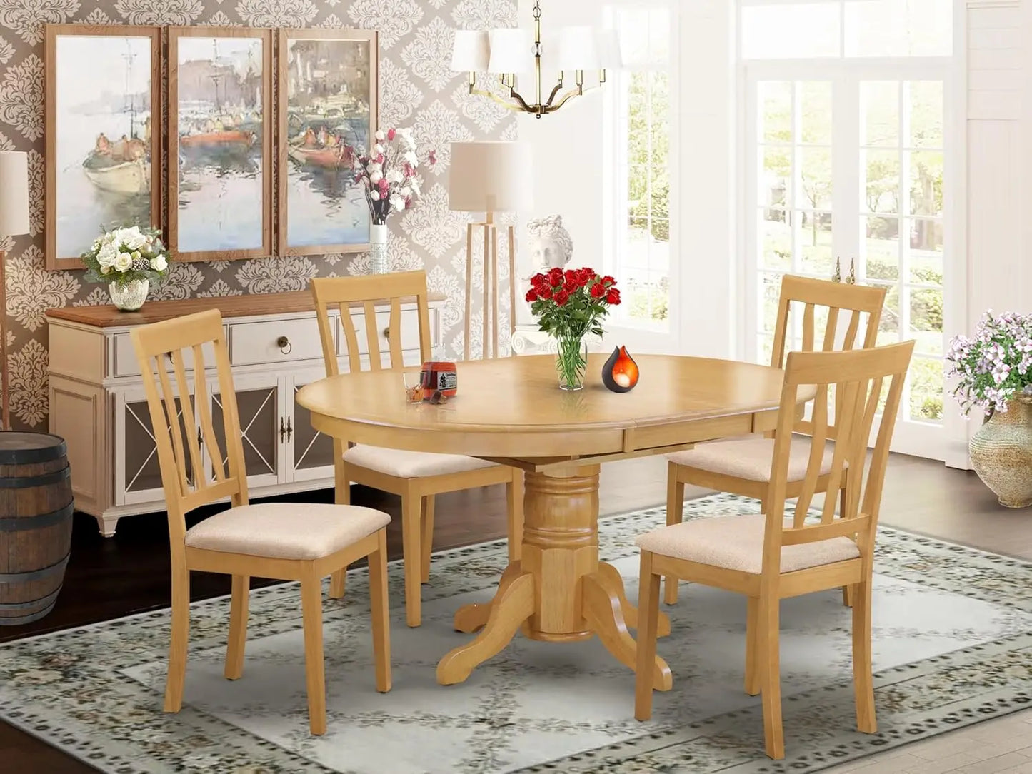5-Pcs Dining Room Furniture Set