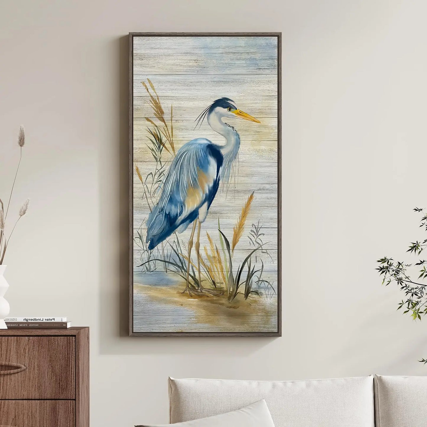 Framed Vintage Sketch Tree Wall Art