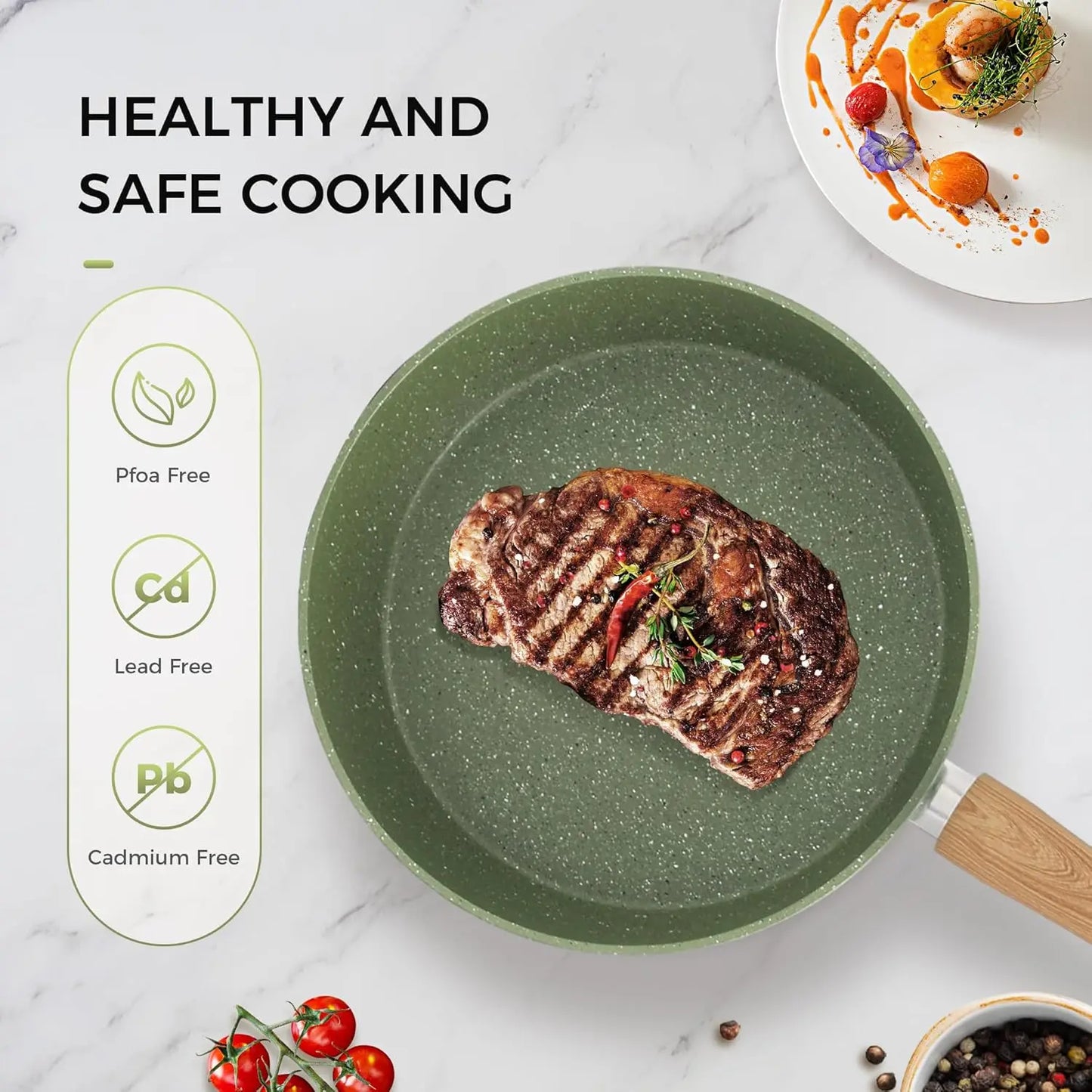 Non Stick Pots & Pans Set