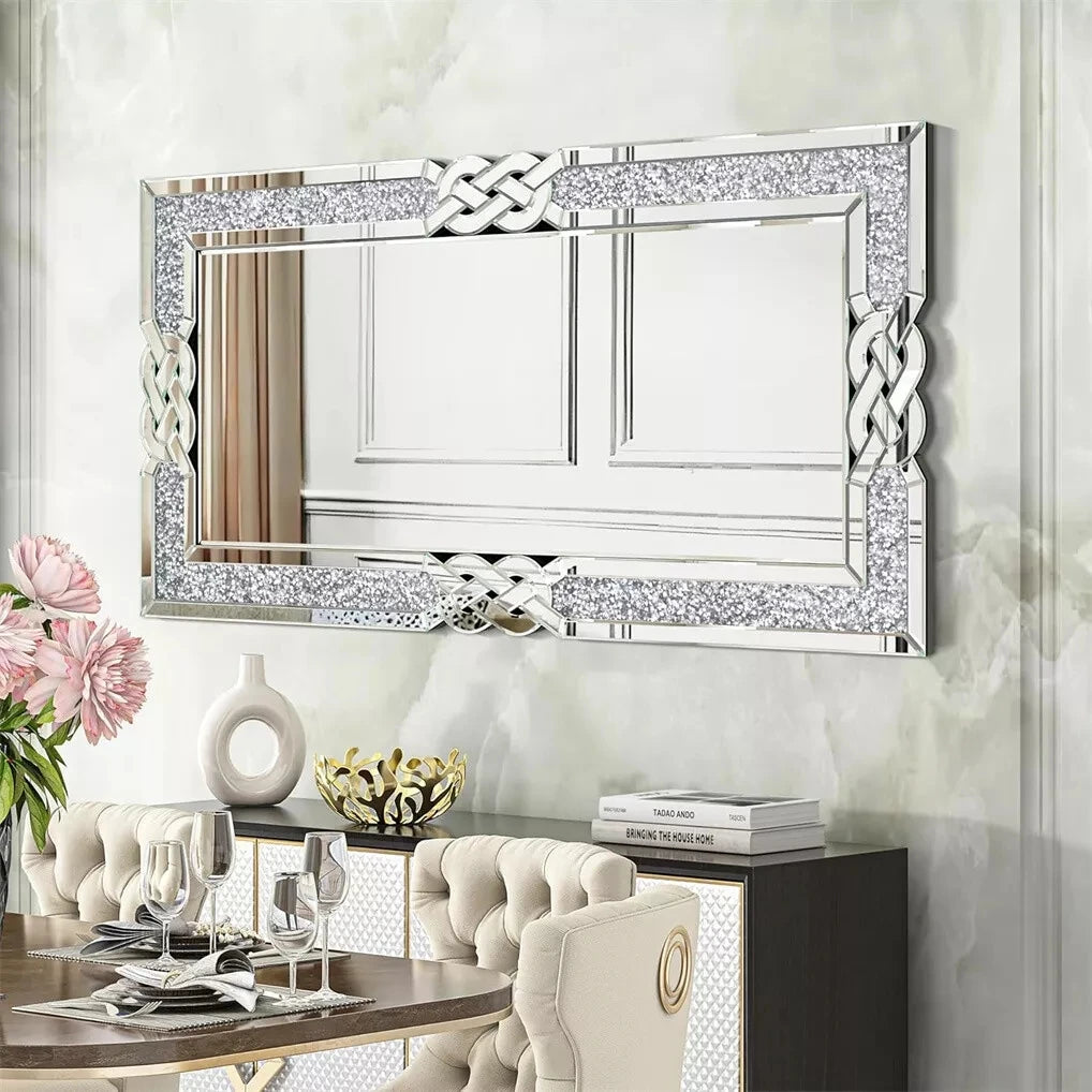 Wisfor Crushed Diamond Wall Mirror
