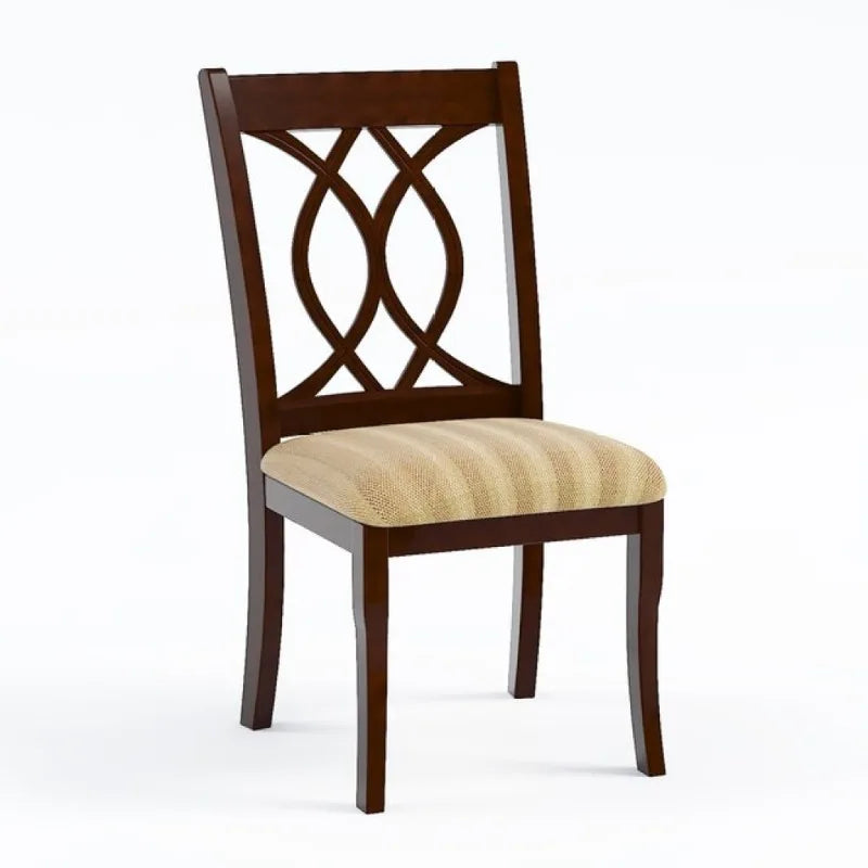 Dark Brown Wooden Dining Chair