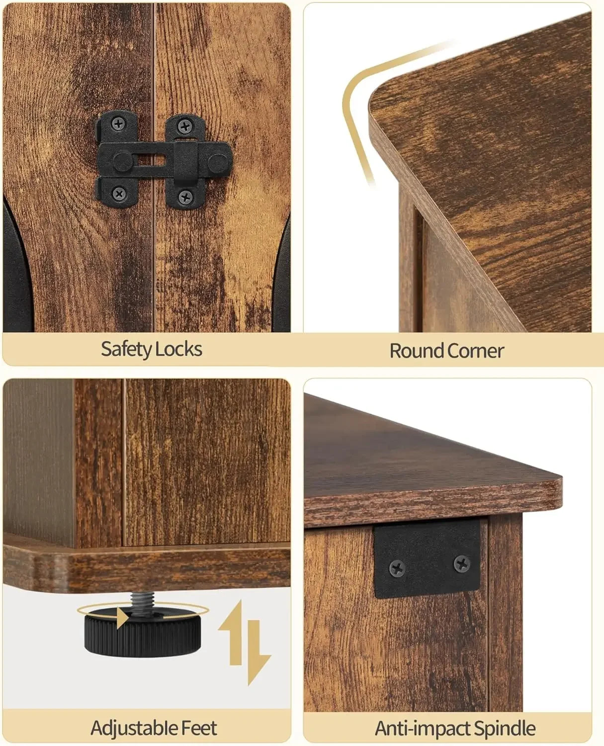 Dog Crate Furniture for 2 Dogs