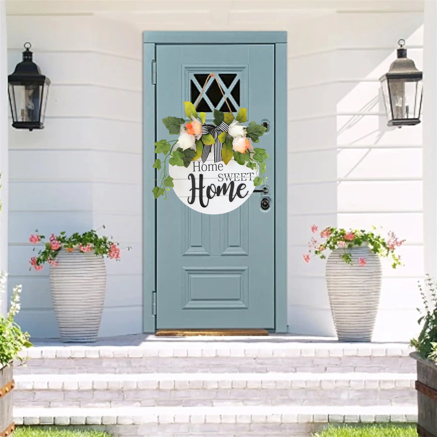 Rustic Wooden Welcome Sign
