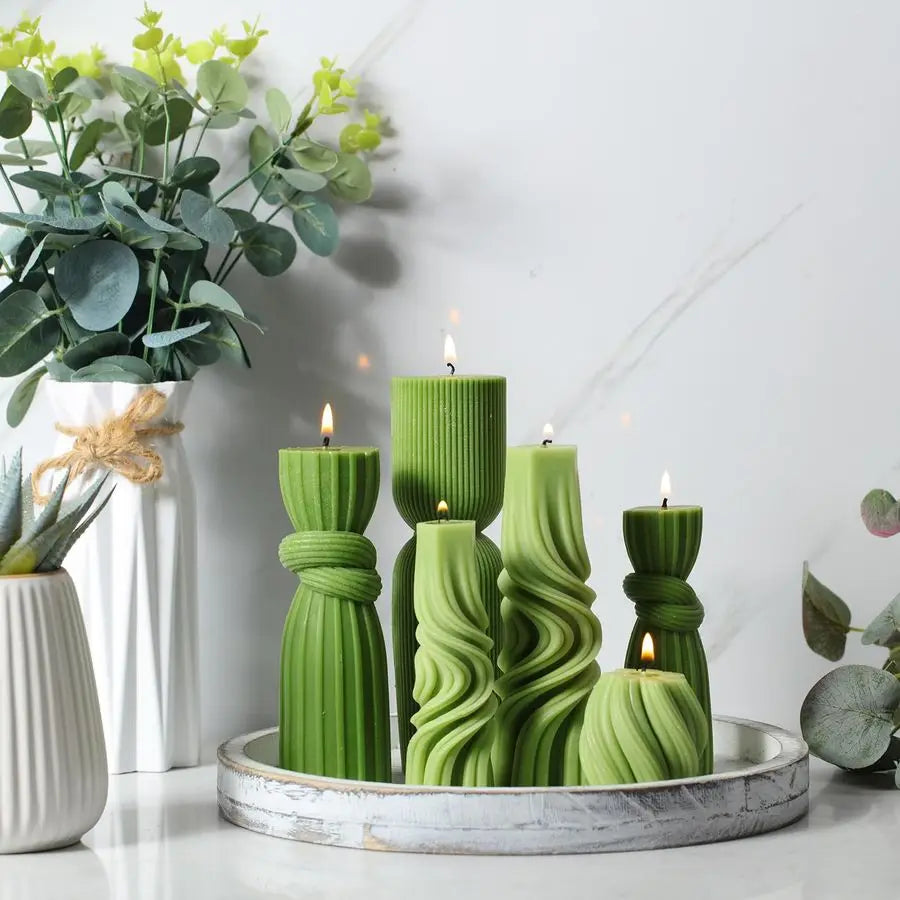 Pcs Pillar Candles