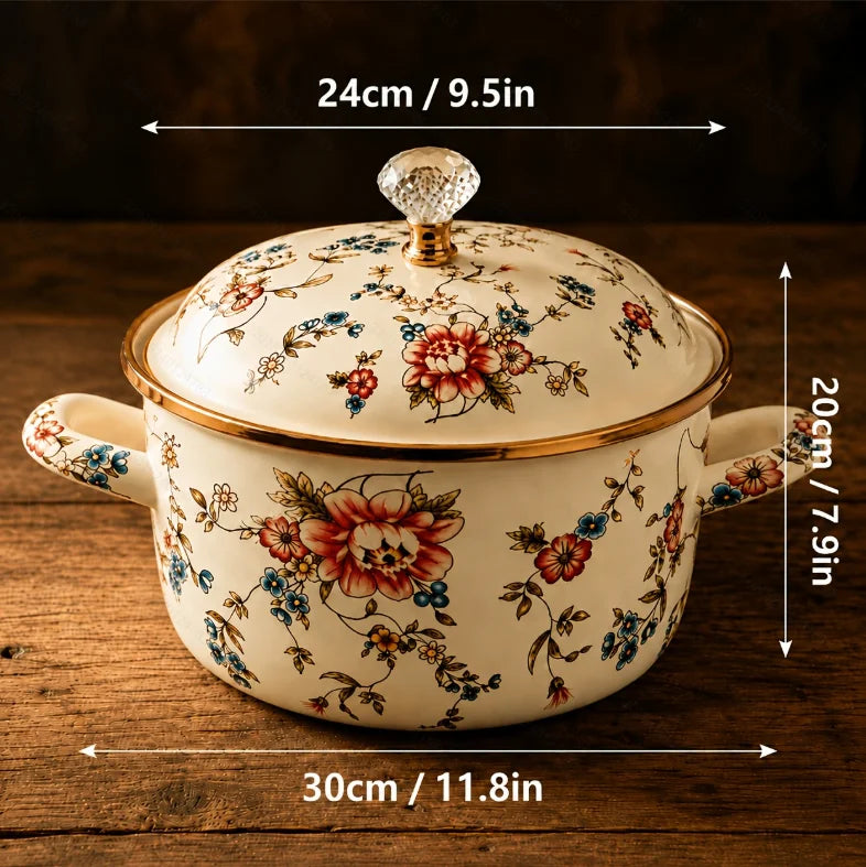 Enamel Stock Pot
