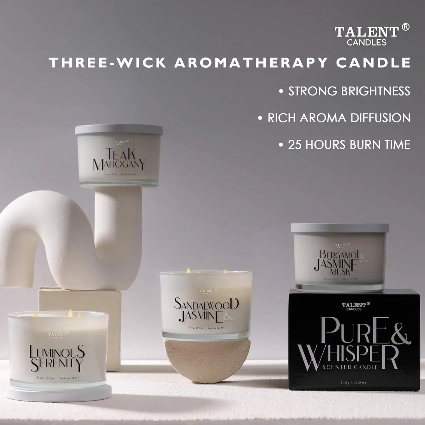 3 Wick Jar Candle