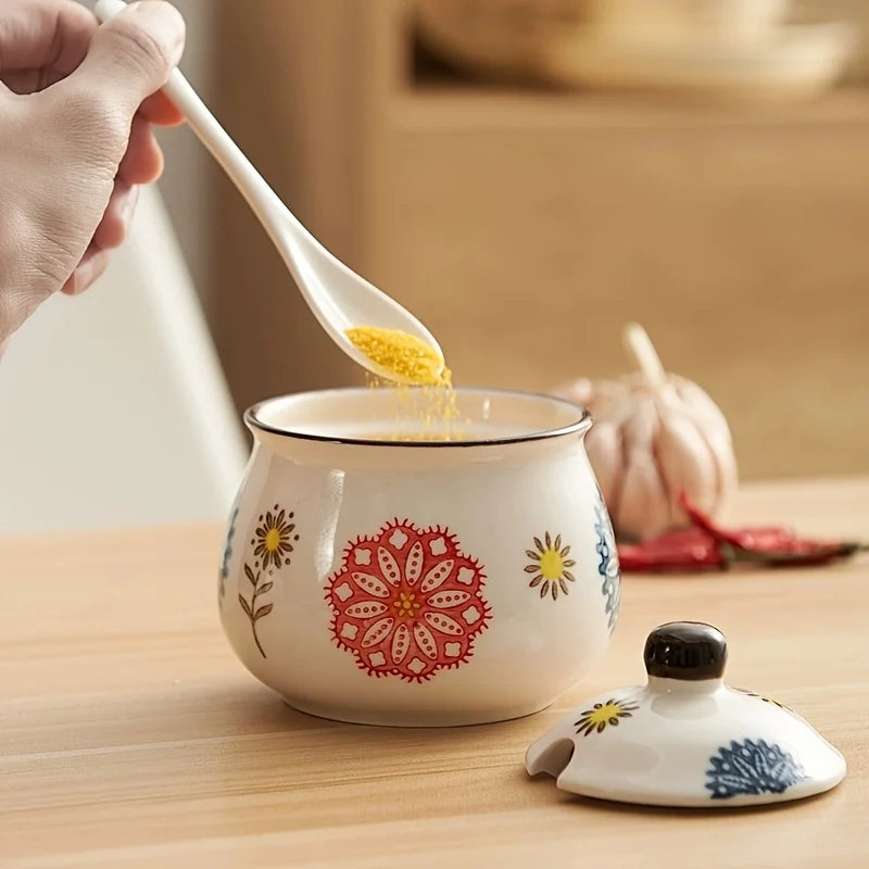 Seasoning Containers with Trays