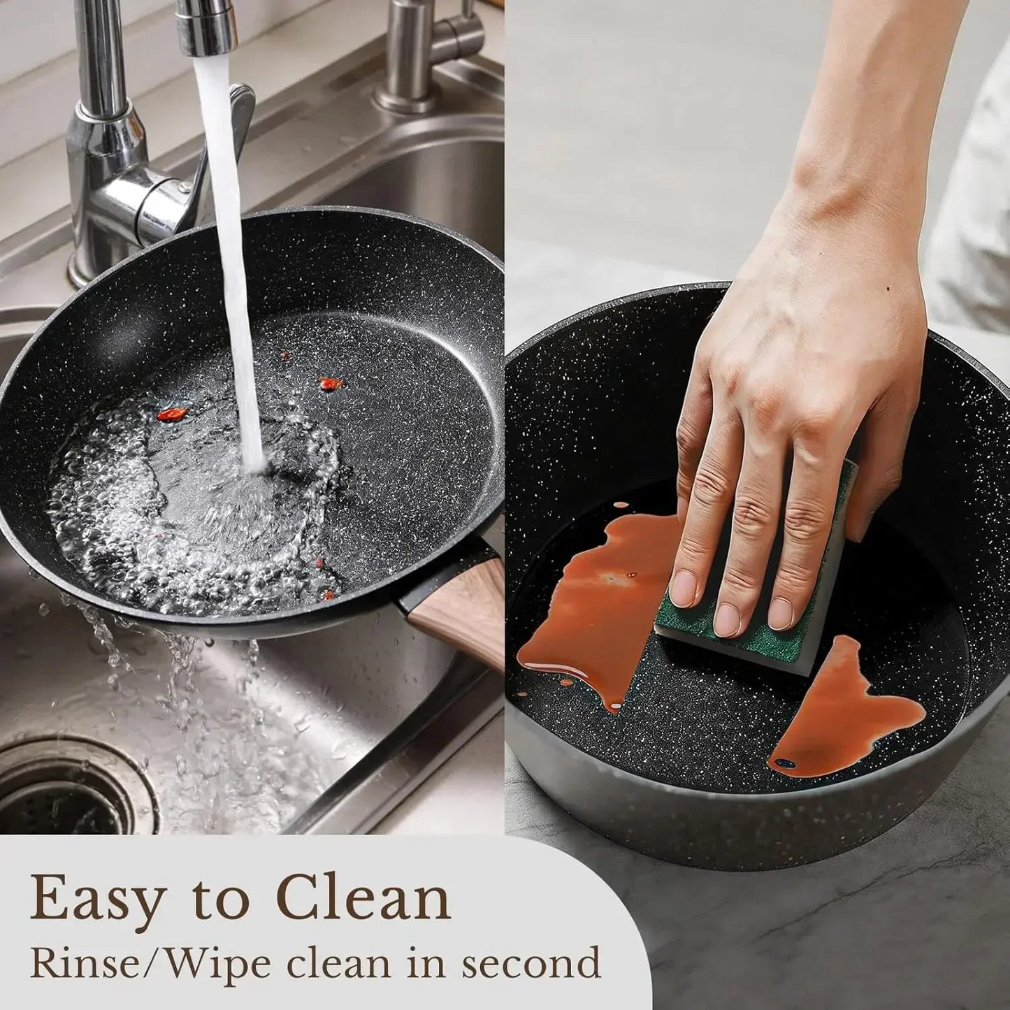 25 Pcs Pots & Pans Set