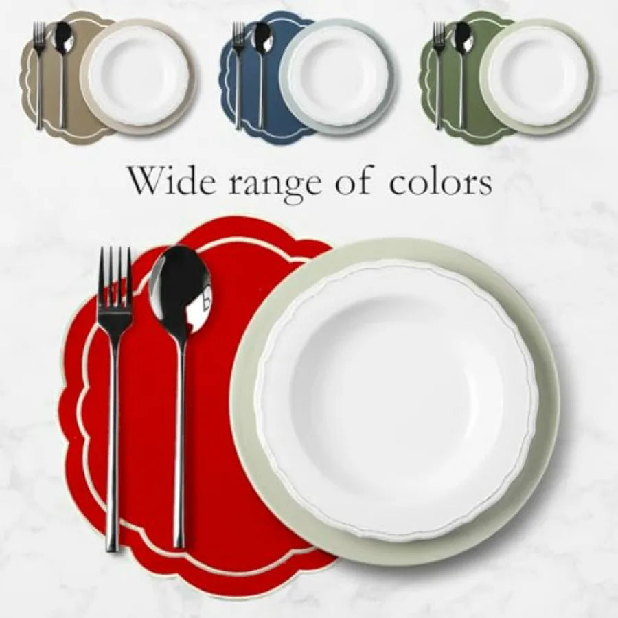 Round Placemats Set of 4