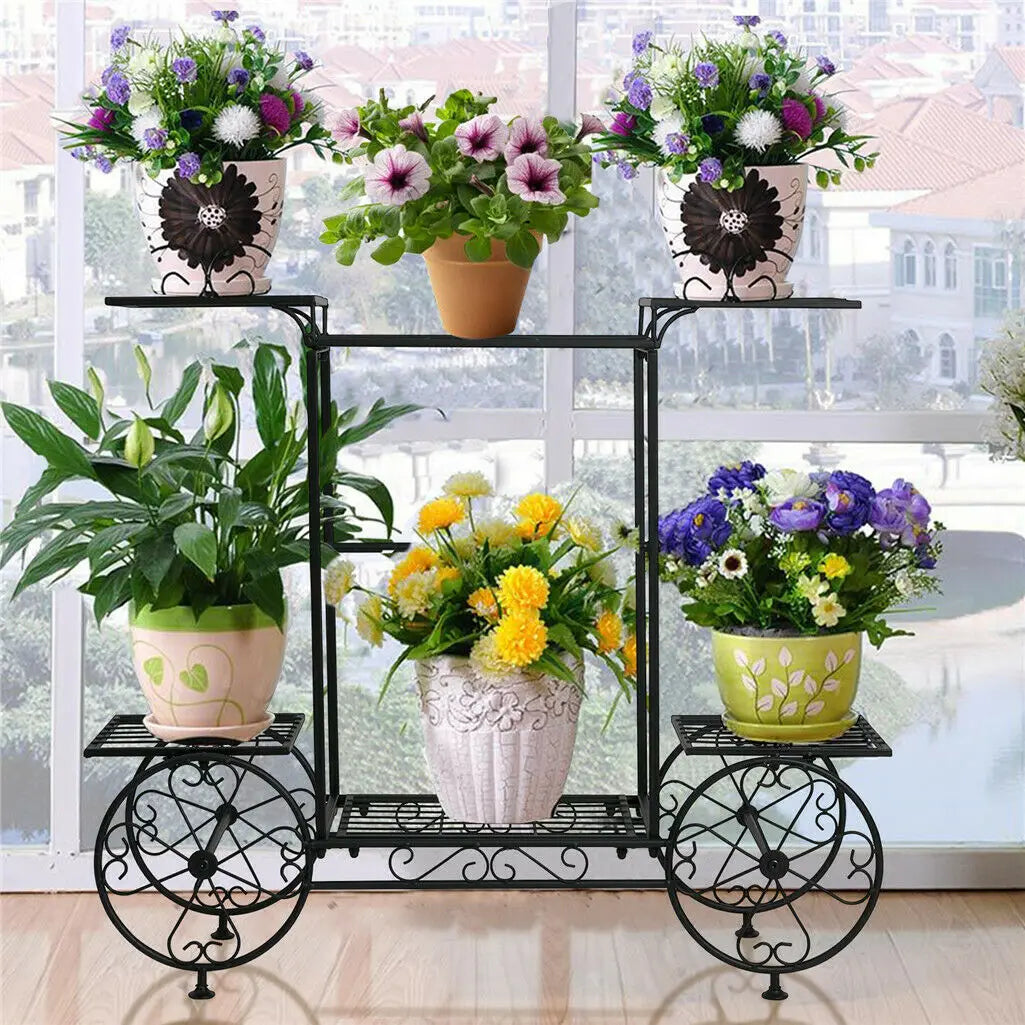 Large Metal Plant Stand 6 Tier
