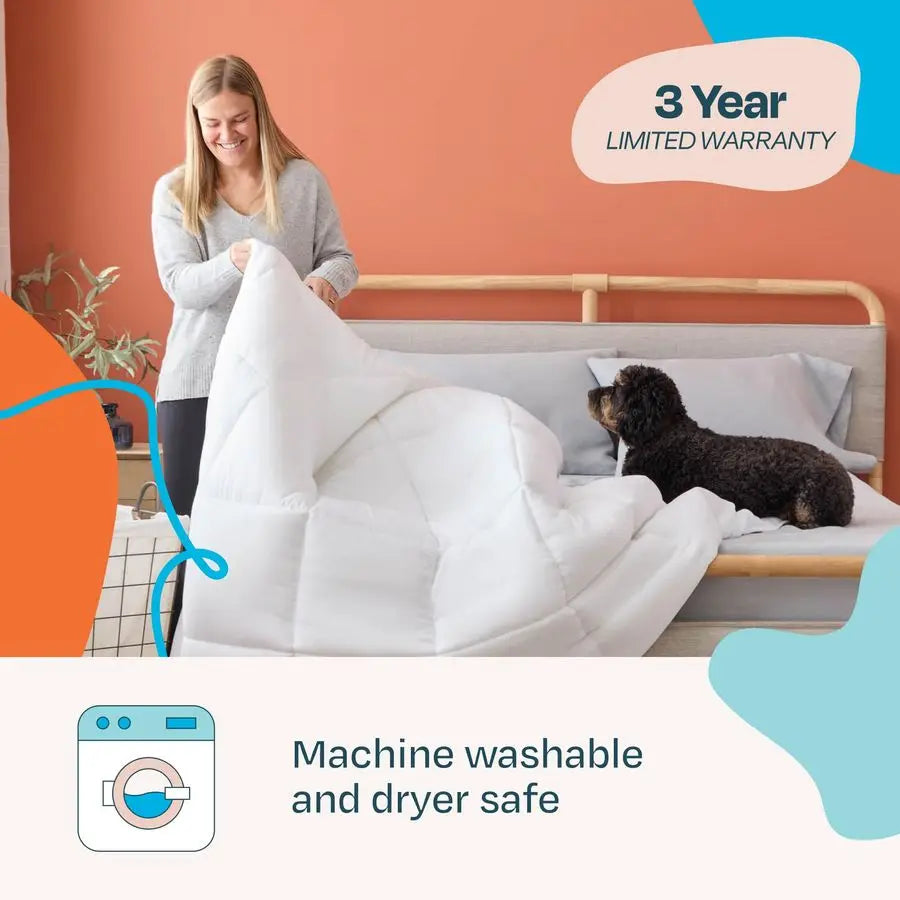 White Down Comforter