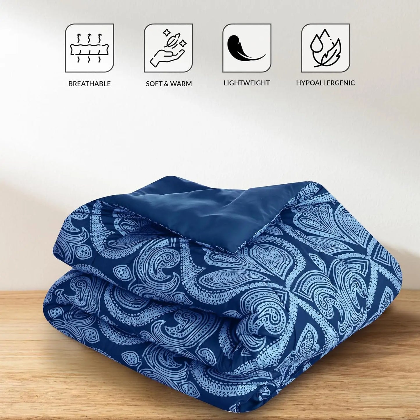 Reversible 5pc Comforter Set