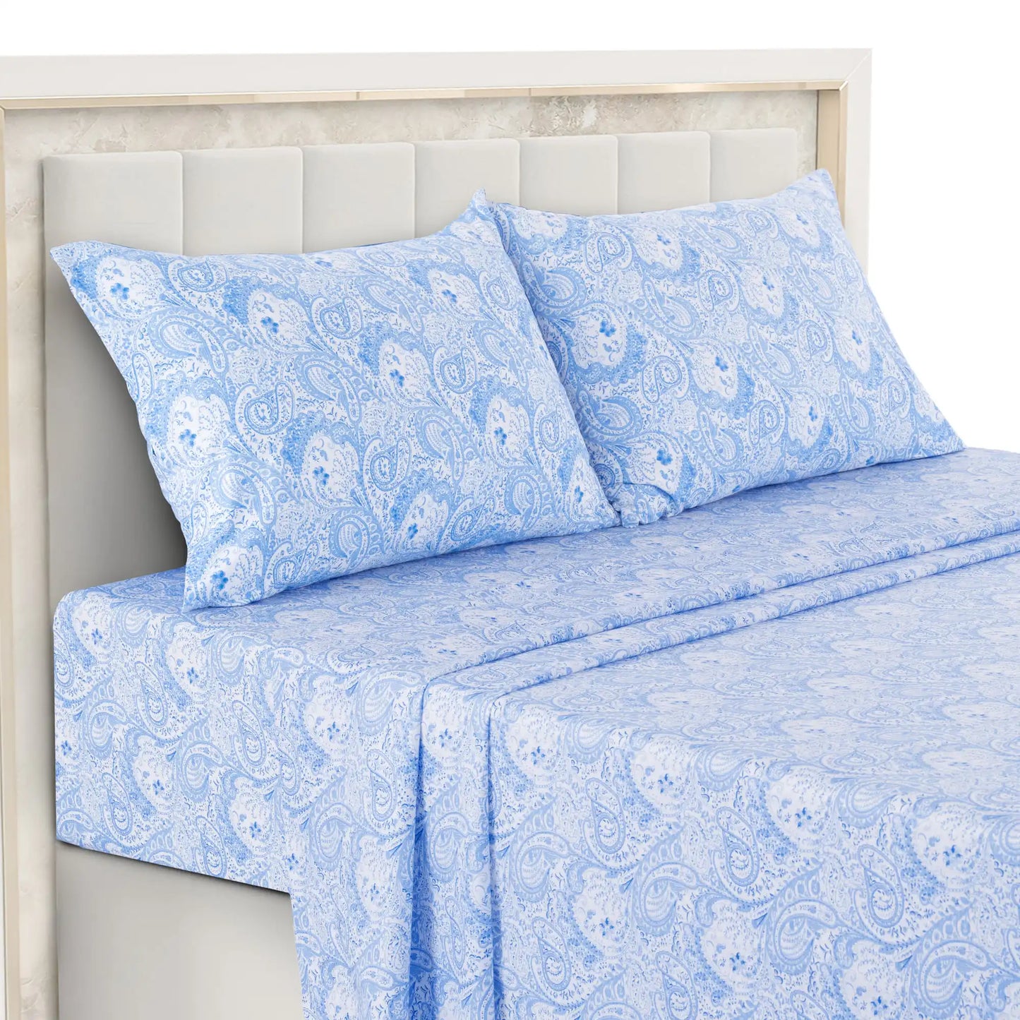 4 Piece Paisley Sheet Set