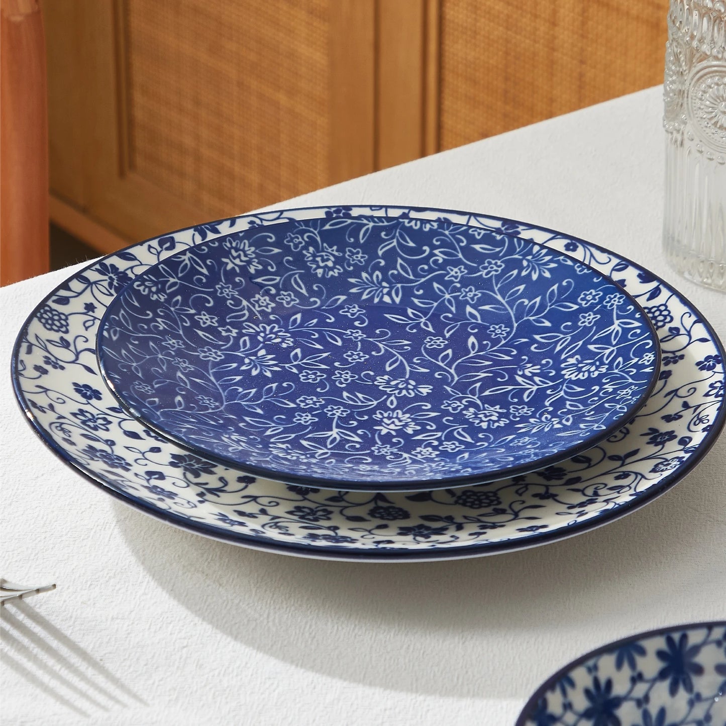 6PCS Ceramic Salad Plates Set