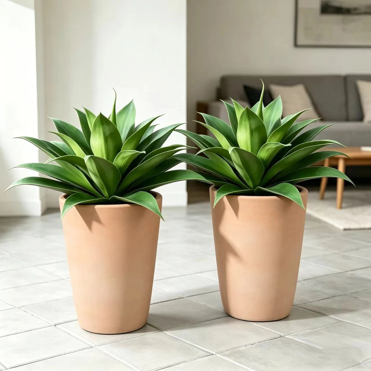 Artificial Agave Plants