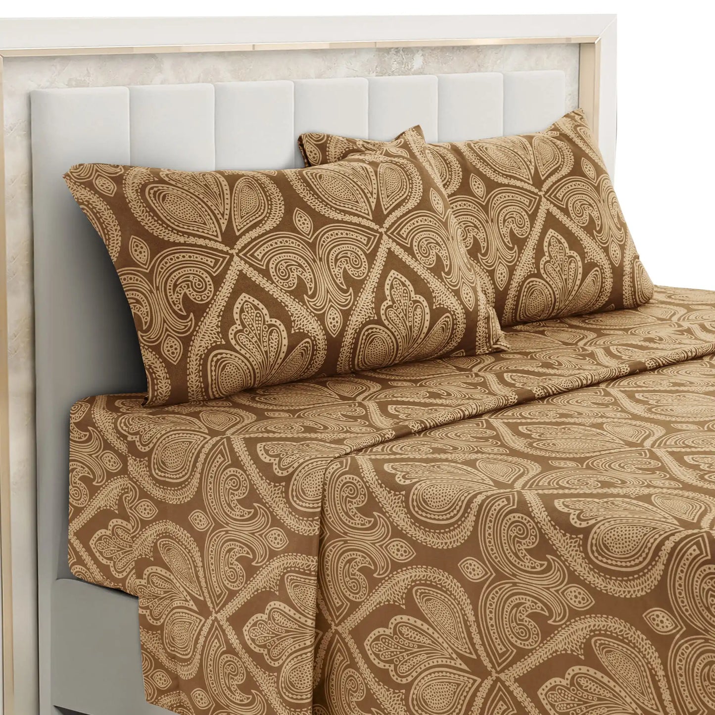4 Piece Paisley Sheet Set