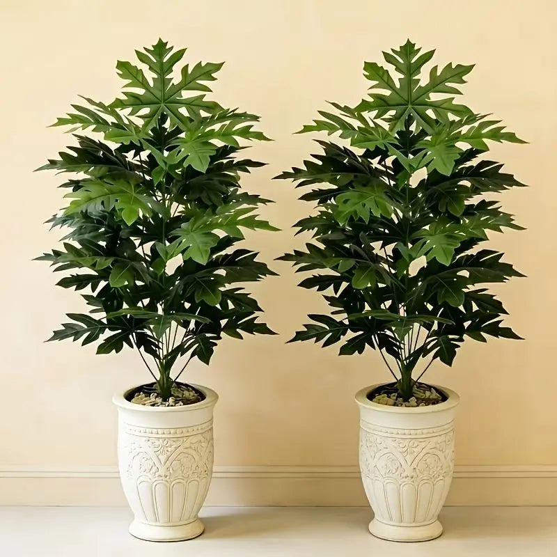 Artificial Philodendron Selloum Plant