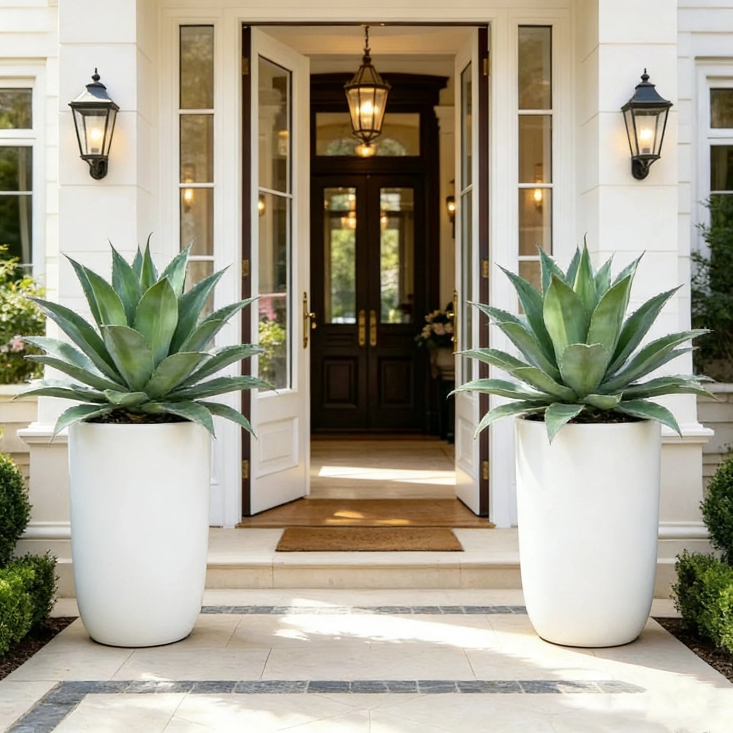 Artificial Agave Plants