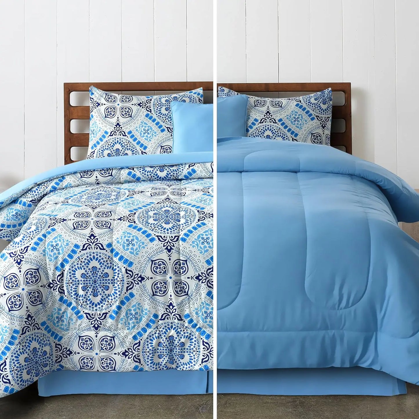 Reversible 5pc Comforter Set