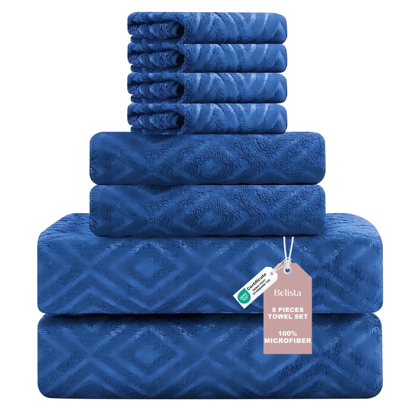 Oversized 8-Piece Towel Set