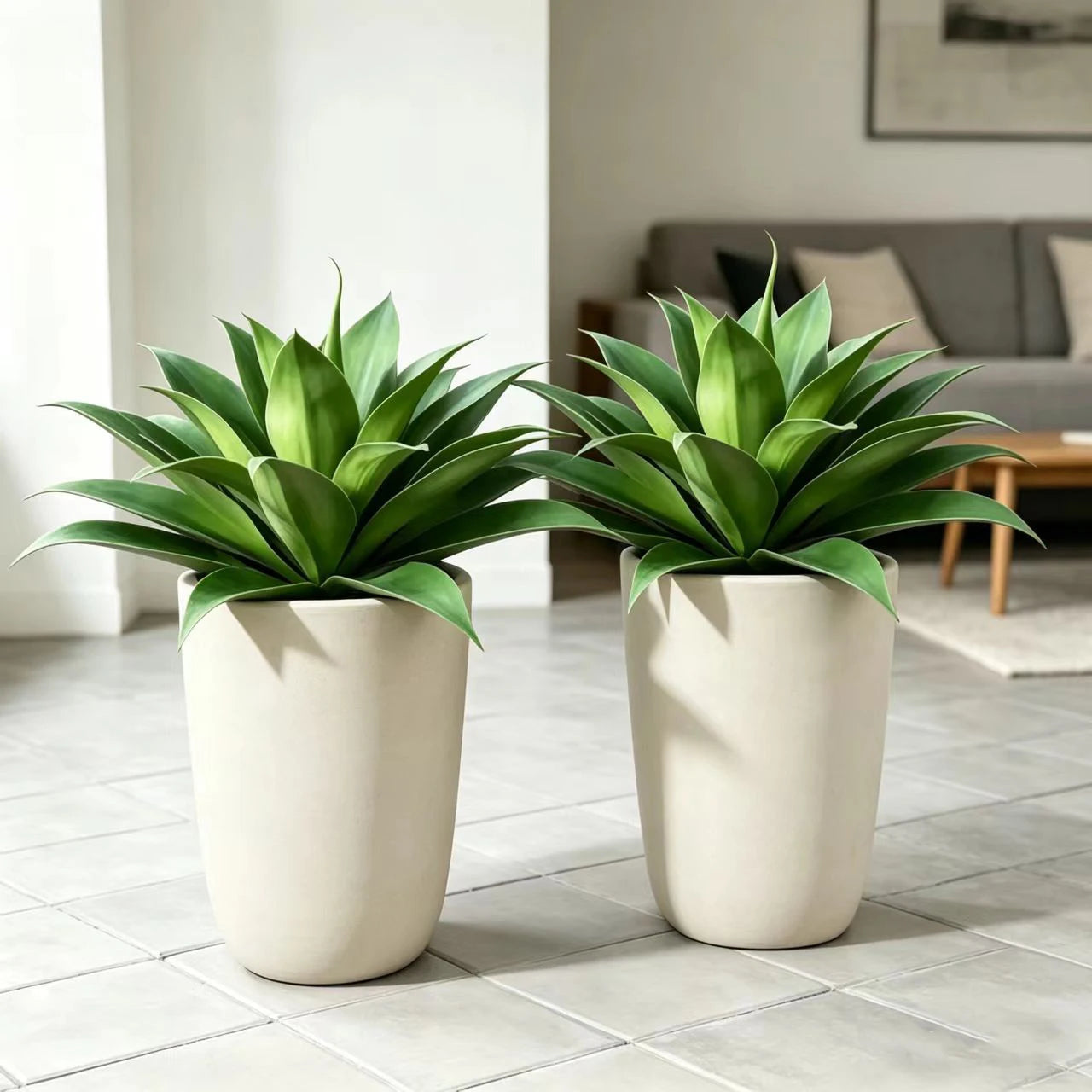 Artificial Agave Plants