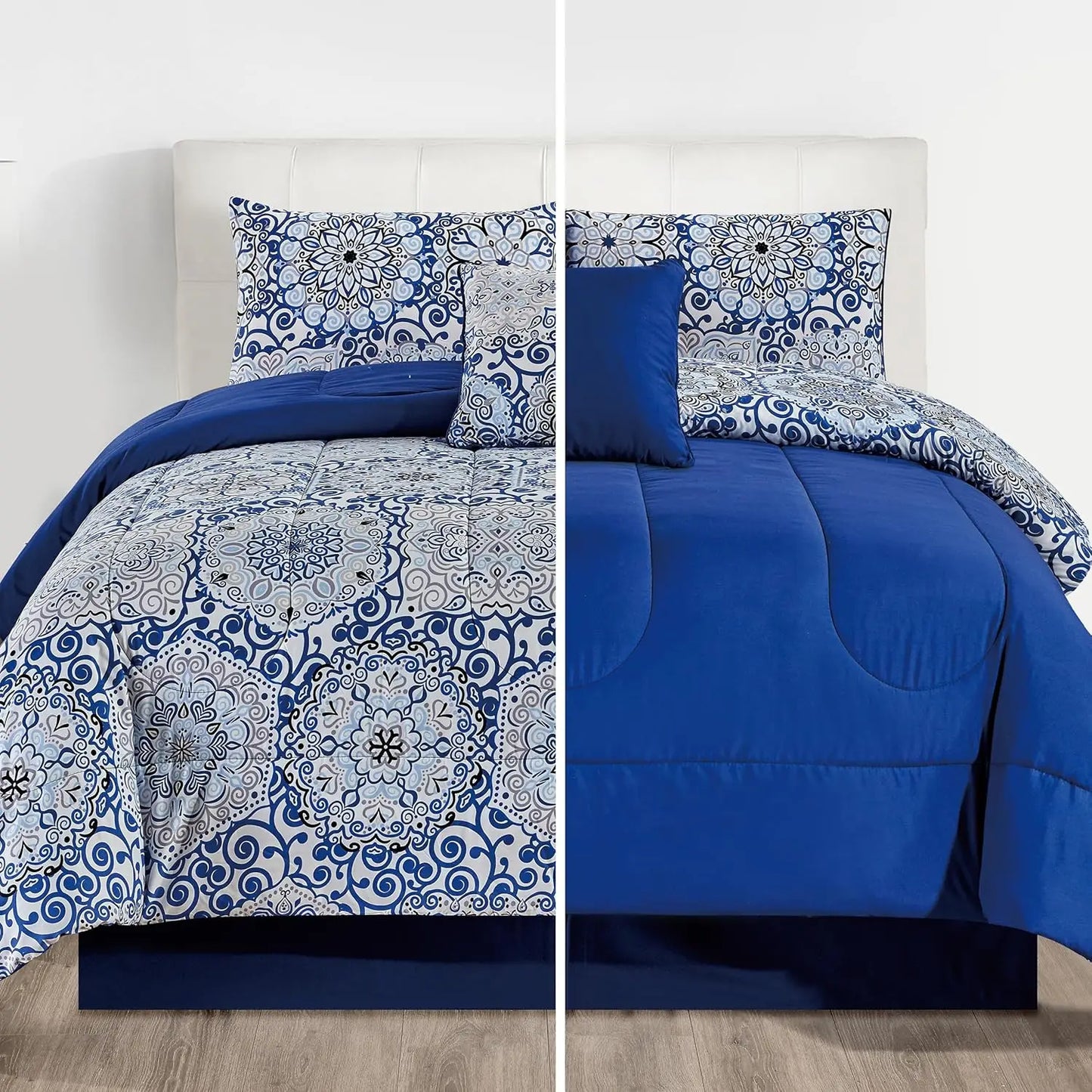 Reversible 5pc Comforter Set