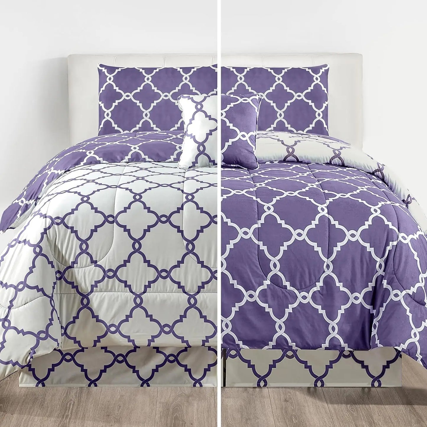 Reversible 5pc Comforter Set