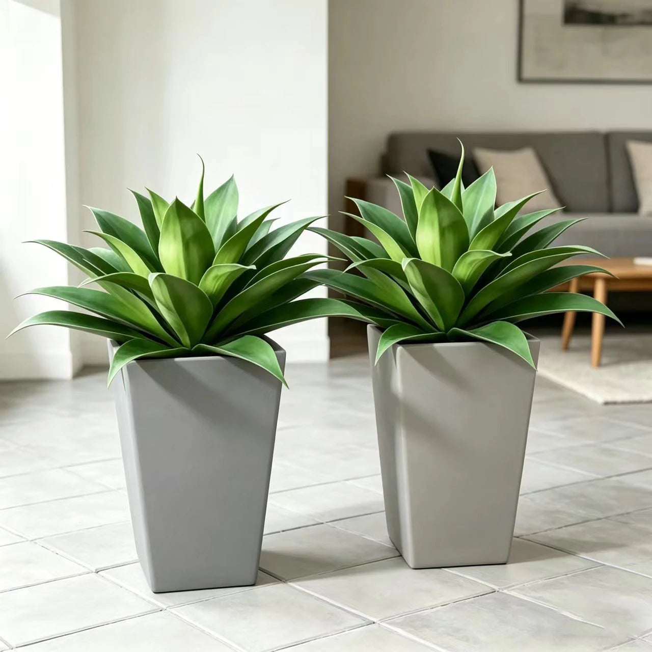 Artificial Agave Plants