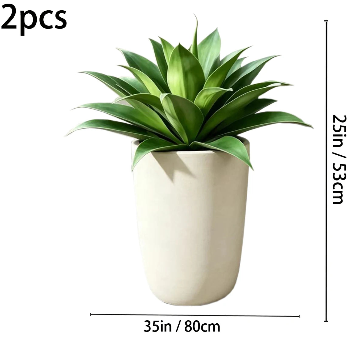 Artificial Agave Plants