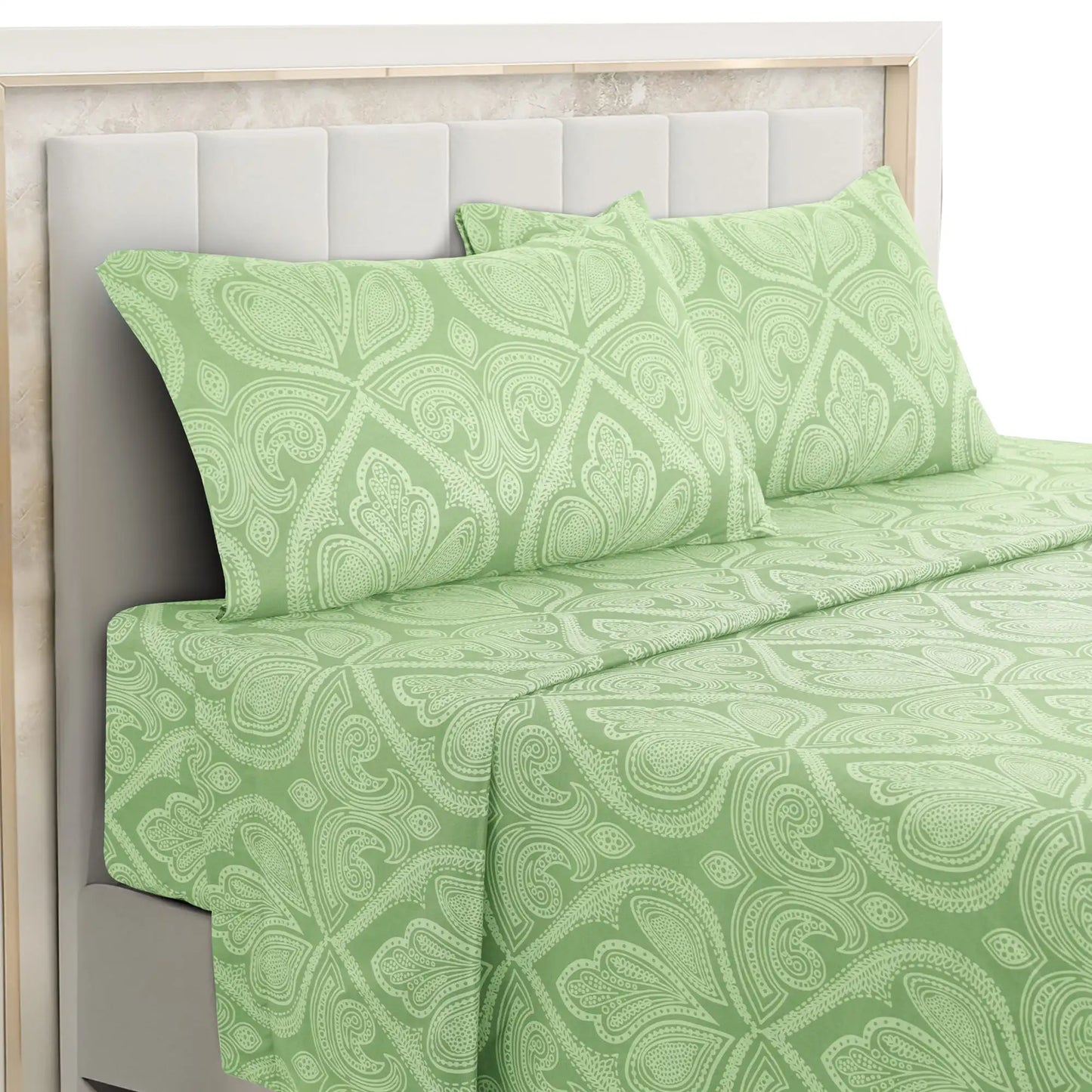 4 Piece Paisley Sheet Set