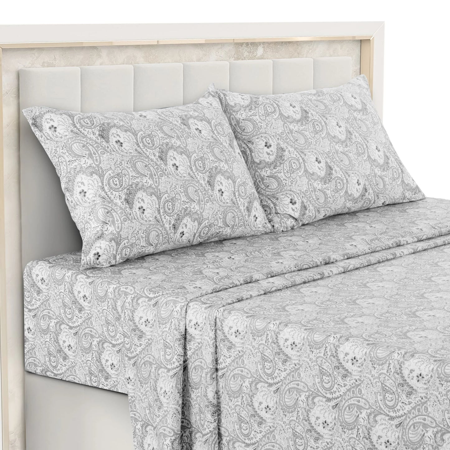 4 Piece Paisley Sheet Set
