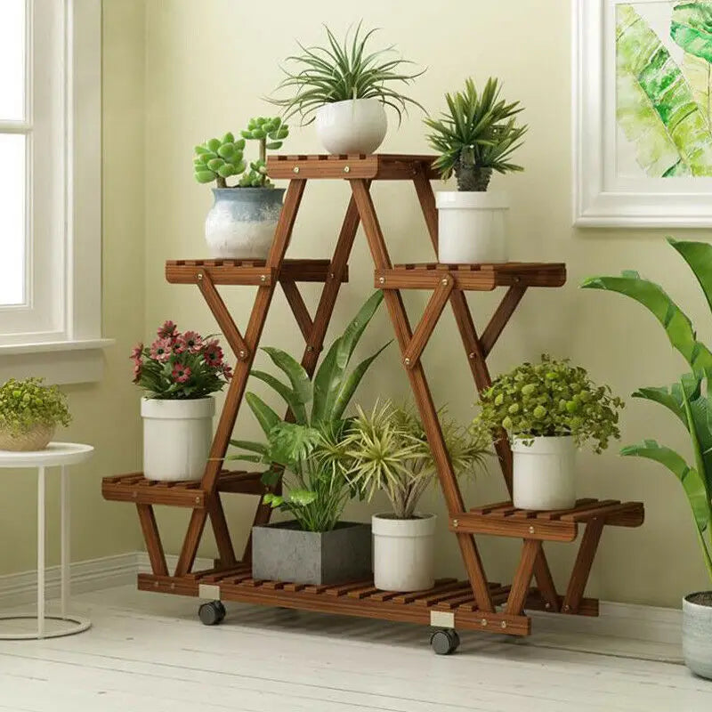 Triangular Plant Shelf Holder