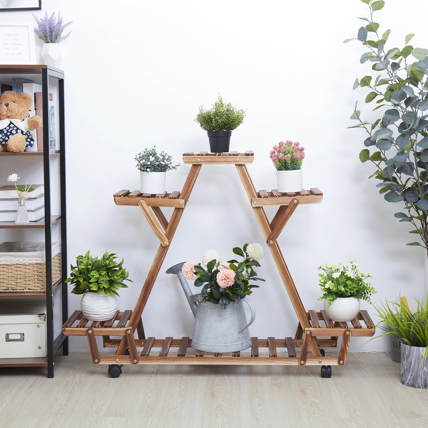 Triangular Plant Shelf Holder