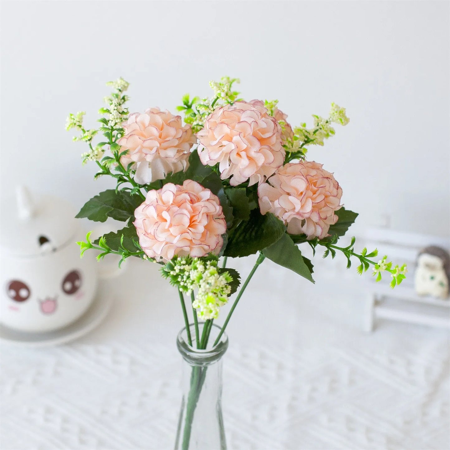 Realistic Artificial Hydrangea Bouquet