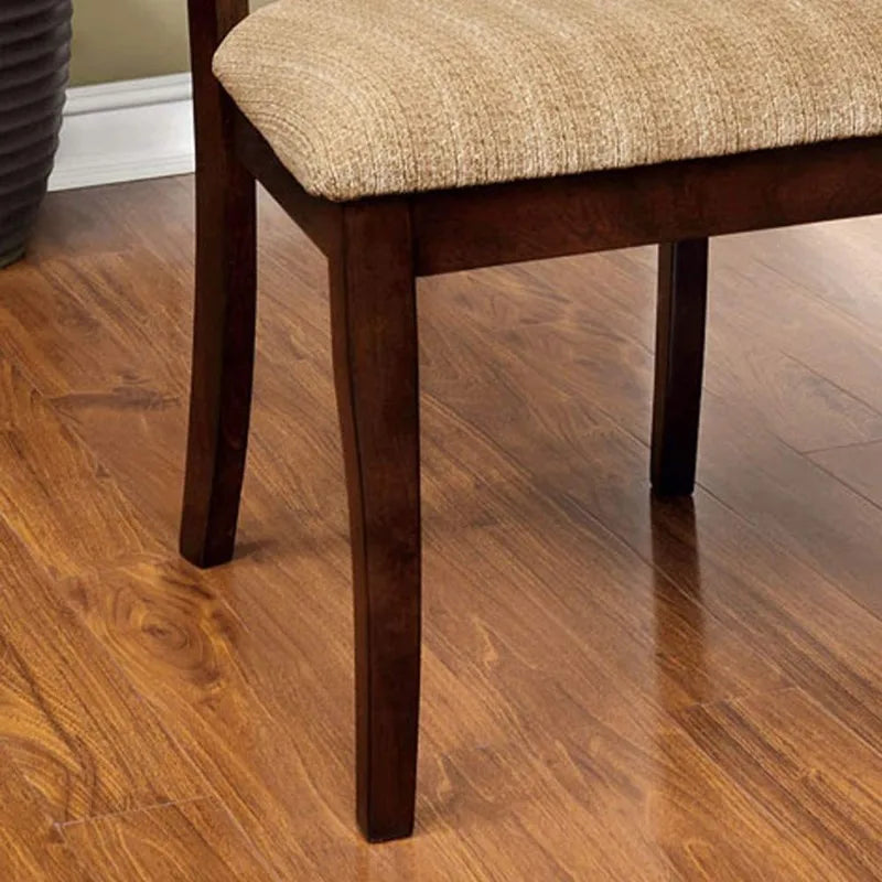 Dark Brown Wooden Dining Chair