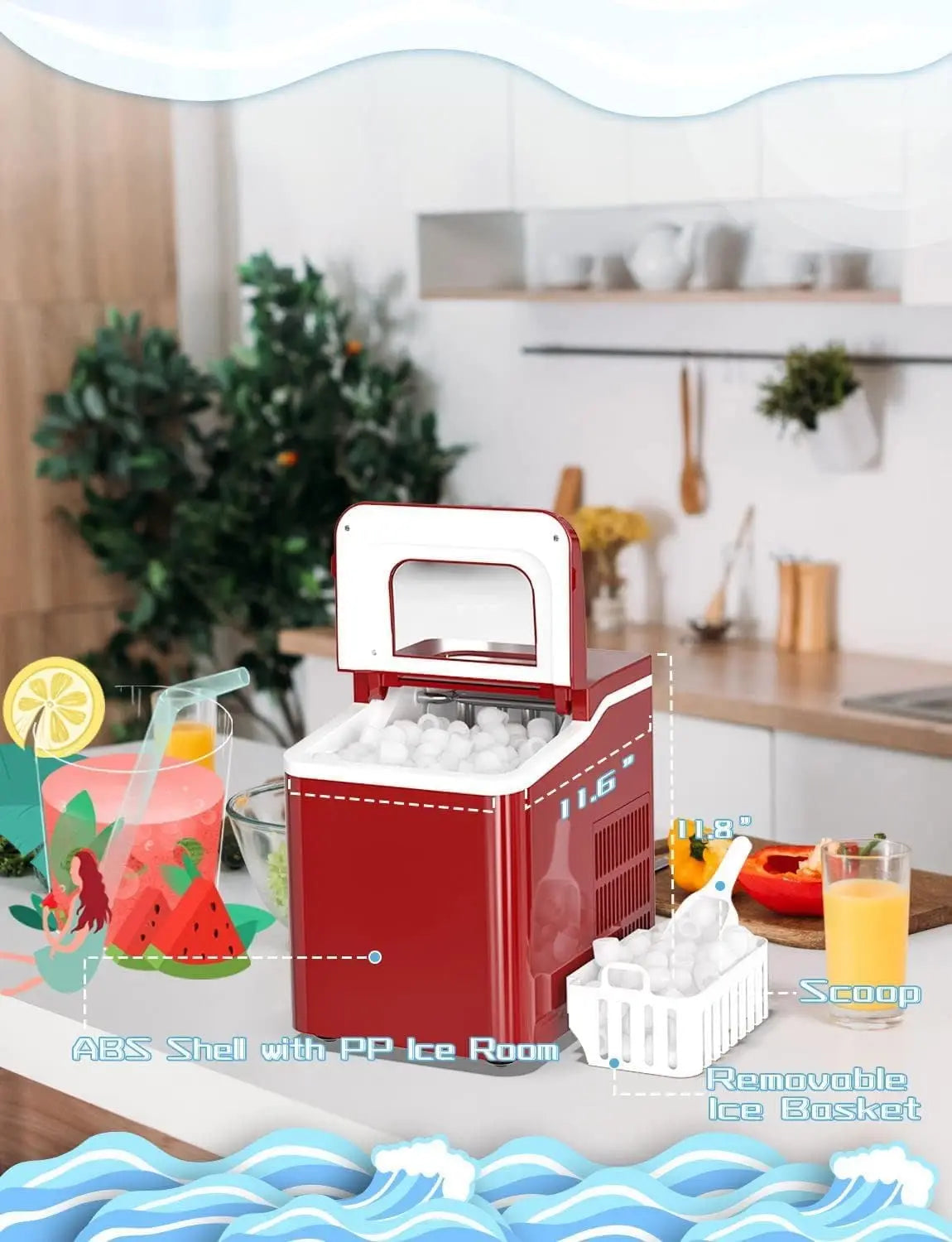 Portable Ice Maker Machine