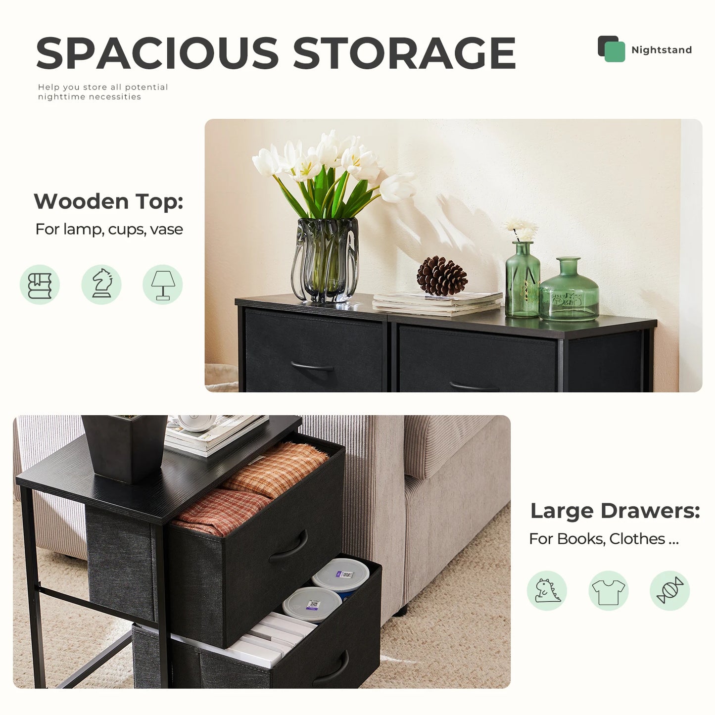 JHK Living Room Cabinet