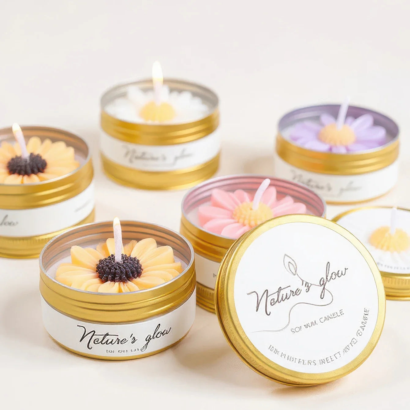 Chamomile Scented Candle Tin
