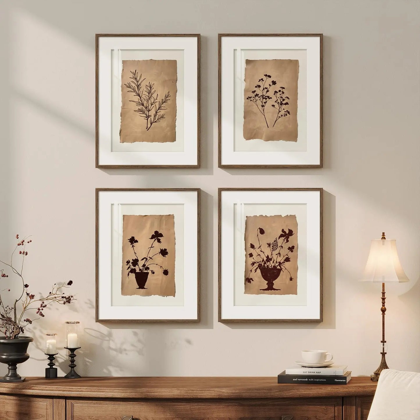 Framed Botanical Wall Art