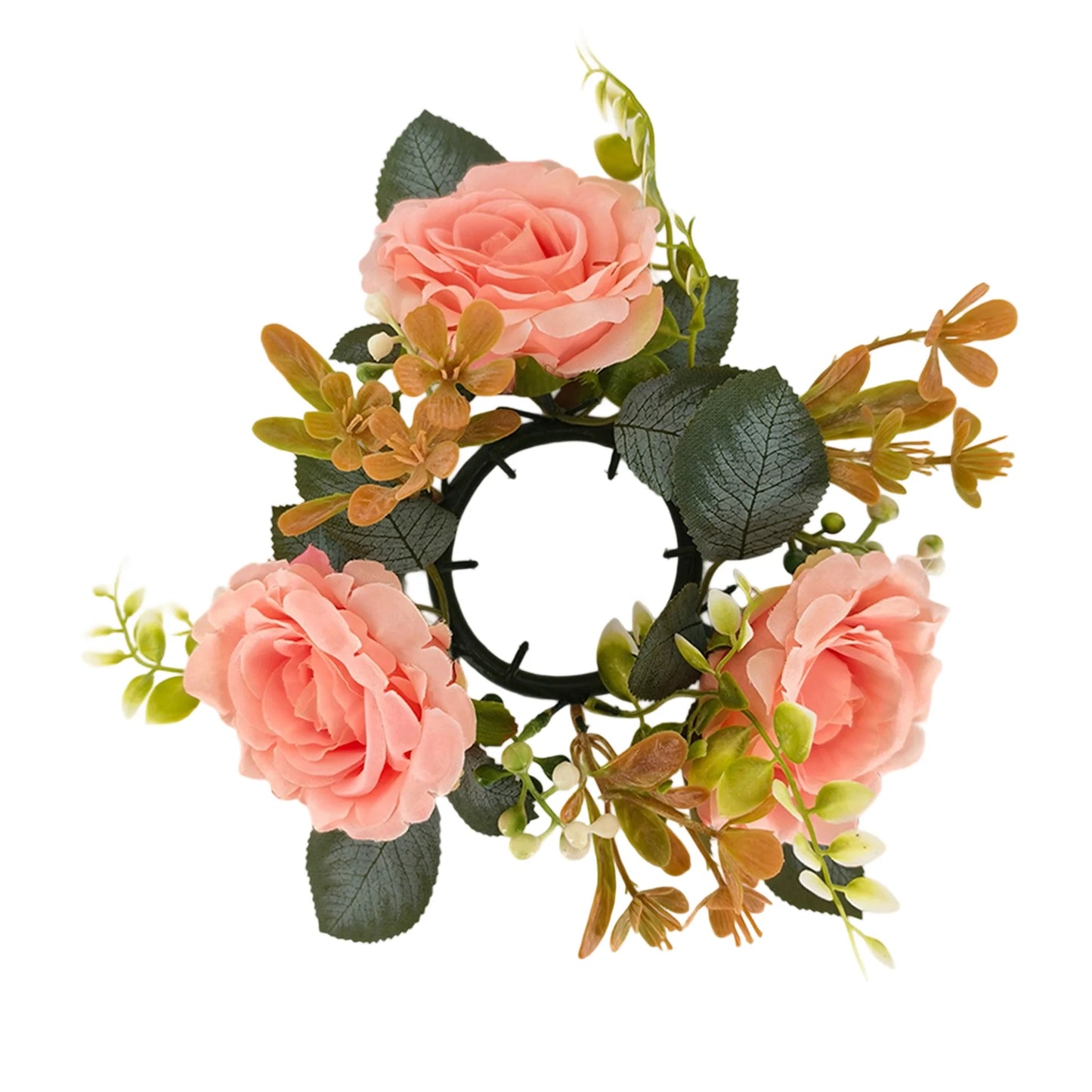 Rose Flower Candle Rings