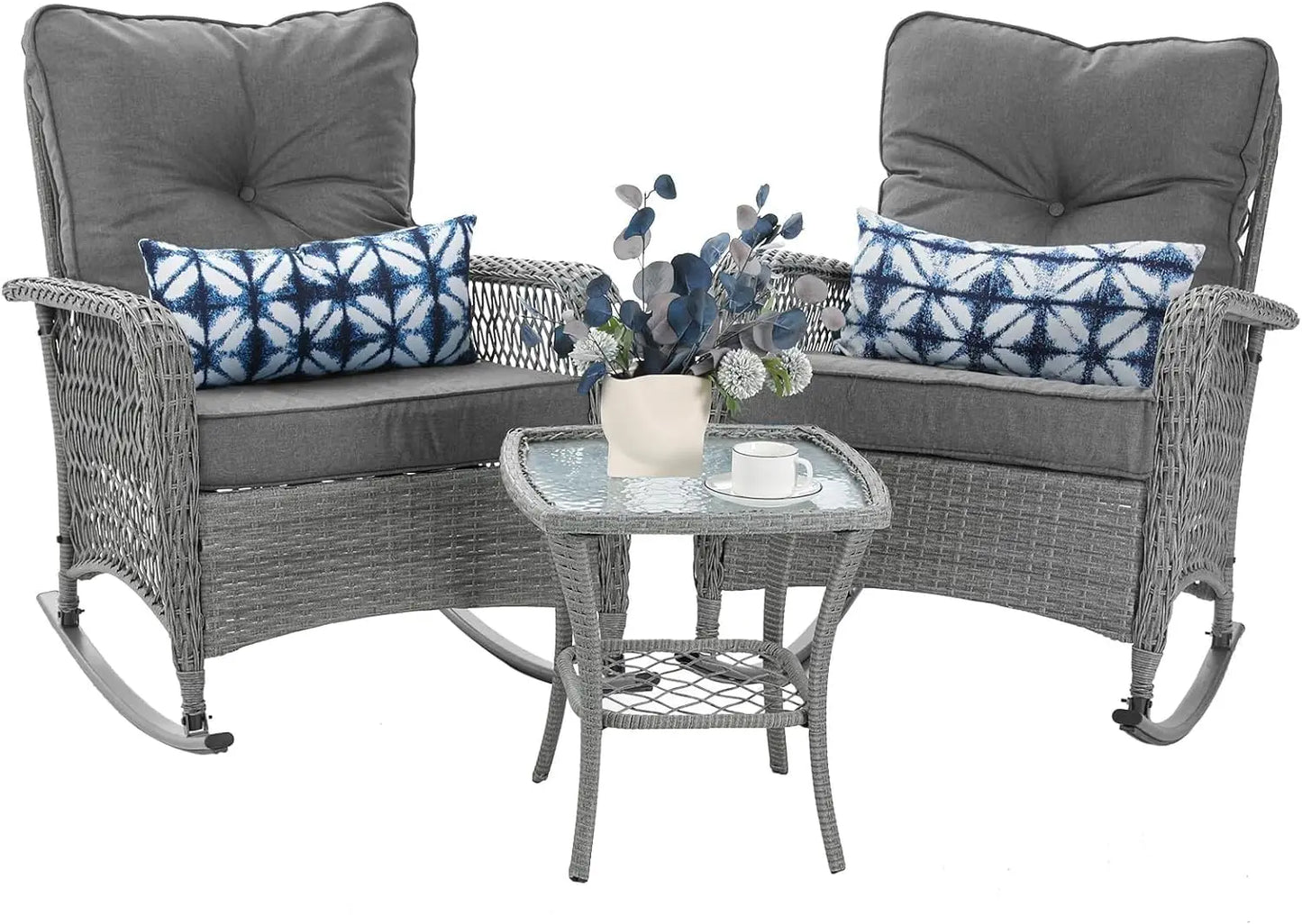 Patio Furniture Set 3 Pieces