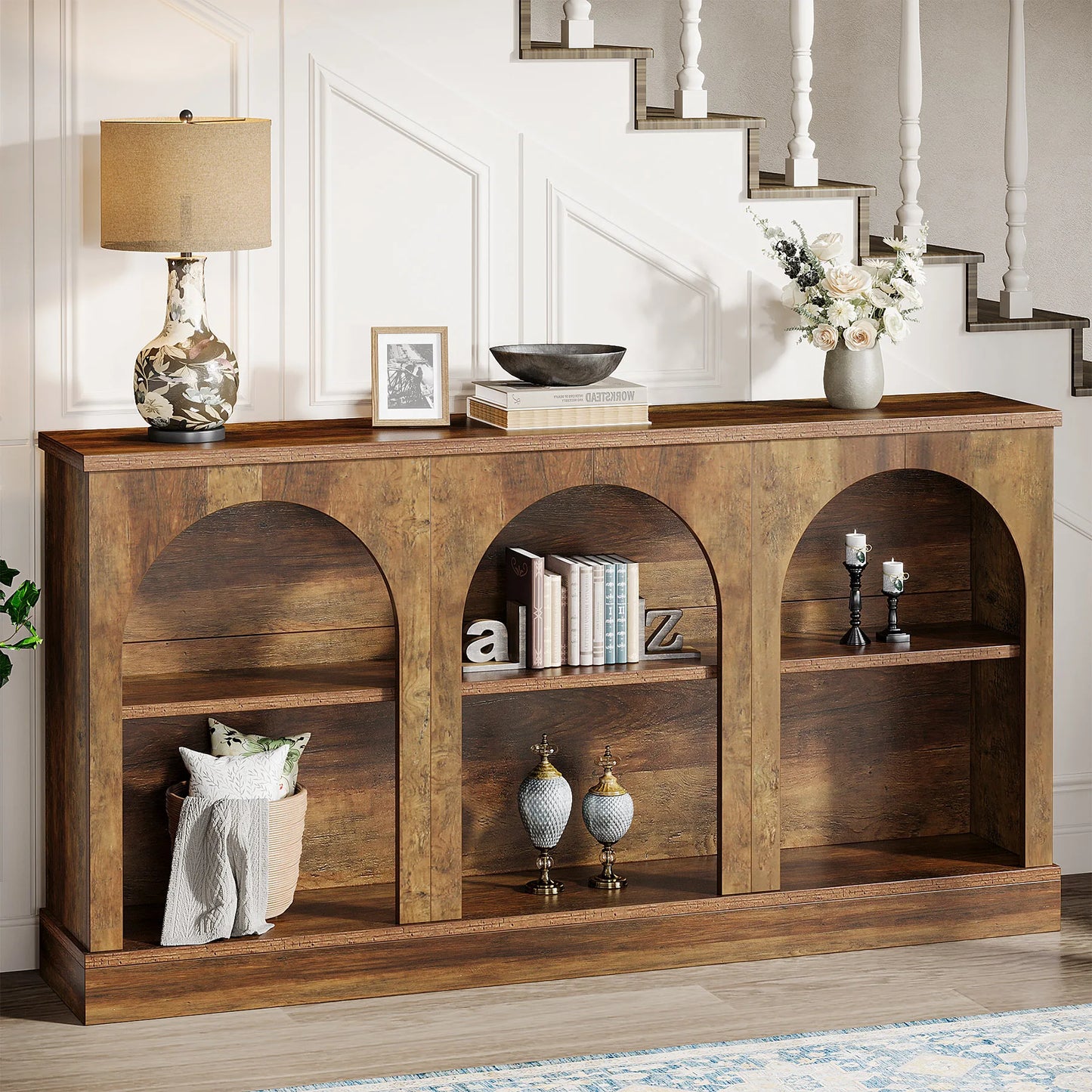 Tribesigns Farmhouse Console Table