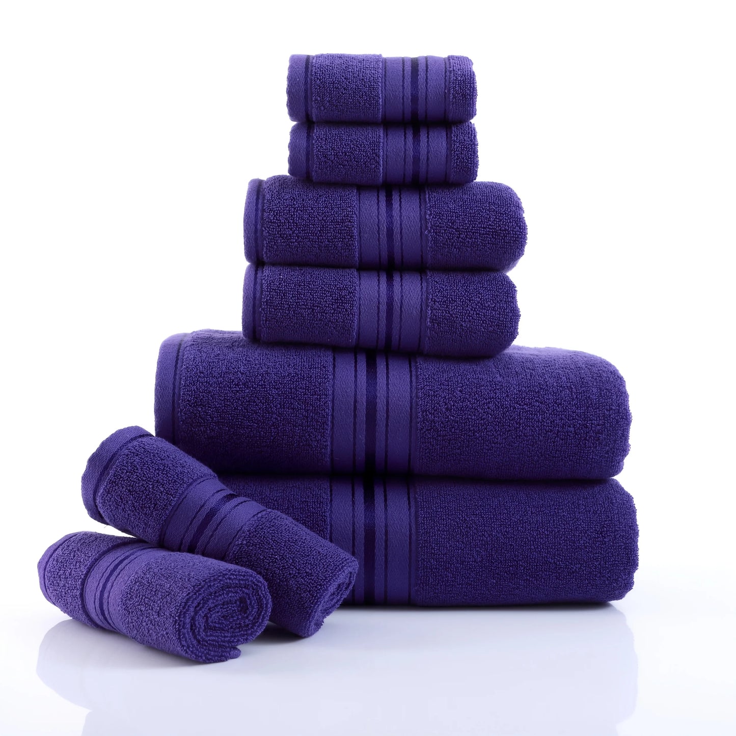 Set of 8 Bath Towels